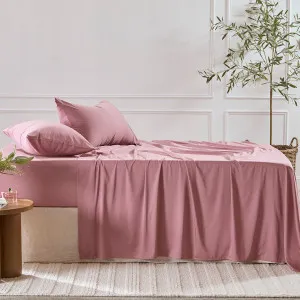 Habitat 400 Thread Count Bamboo Cotton Sheet Set Vintage Rose by Habitat, a Sheets for sale on Style Sourcebook