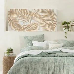 Muse Mya Palm Carved Timber Wall Art White by Muse, a Wall Hangings & Decor for sale on Style Sourcebook