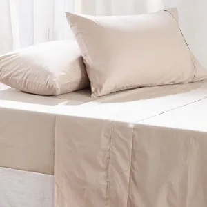 Habitat 300 Thread Count Cotton Sheet Set Natural by Habitat, a Sheets for sale on Style Sourcebook