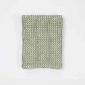 Muse Bamboo Cotton Waffle Extra Large Throw Sage by Muse, a Throws for sale on Style Sourcebook
