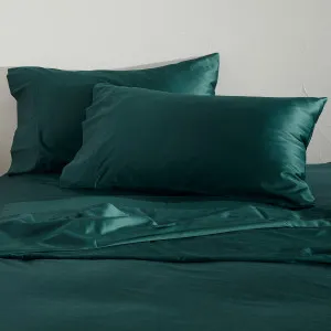 Muse 500Tc Egyptian Cotton Sheet Set Dark Green by Muse, a Sheets for sale on Style Sourcebook