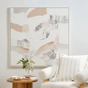 Muse Kona Framed Textured Wall Art Natural by Muse, a Wall Hangings & Decor for sale on Style Sourcebook