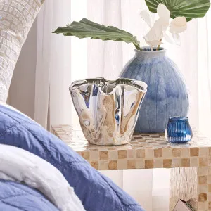 Muse Enzo Wave Bowl Silver by Muse, a Bowls for sale on Style Sourcebook