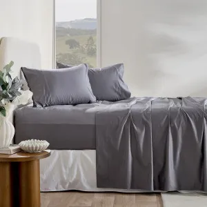Muse Luxury 1000Tc Sheet Set Charcoal by Muse, a Sheets for sale on Style Sourcebook