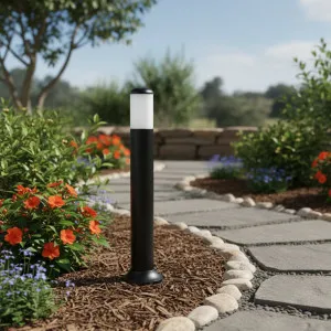 Havit Renzi Weatherproof Outdoor Bollard Light Black by Havit, a Outdoor Lighting for sale on Style Sourcebook