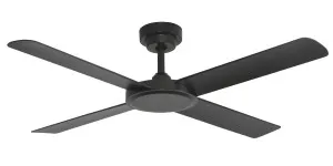 Hunter Pacific Pinnacle 3 52" DC Ceiling Fan with Remote Matte Black by Hunter Pacific, a Ceiling Fans for sale on Style Sourcebook