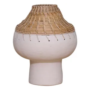 Lark Vessel 22x28cm in Ivory by OZ Design, a Vases & Jars for sale on Style Sourcebook