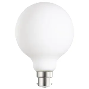 Eglo 7.5W B22 Dimmable G95 LED Opal Globe Warm White by Eglo, a Spotlights for sale on Style Sourcebook
