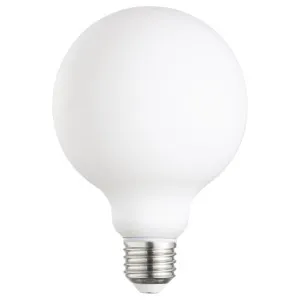 Eglo 7.5W E27 Dimmable G95 LED Opal Globe Cool White by Eglo, a Spotlights for sale on Style Sourcebook