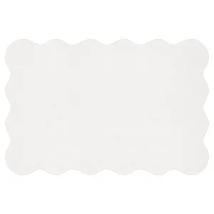 Pixie 240x330cm Large Wavy Soft Rug in Cream White by Luxo Home Decor, a Contemporary Rugs for sale on Style Sourcebook