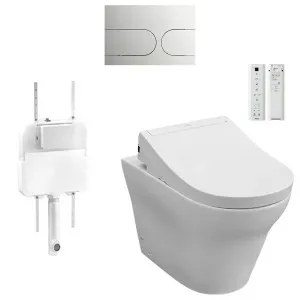 Toto MH Wall Faced Smart Toilet Suite with S5 Package MH-WF-S5 by TOTO, a Toilets & Bidets for sale on Style Sourcebook