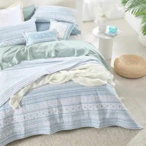 Habitat Escardo Coverlet Blue by Habitat, a Quilts & Bedspreads for sale on Style Sourcebook