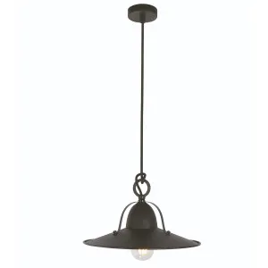 MDA Lighting Benson Vintage Pendant - Charred by MDA Lighting, a Lighting for sale on Style Sourcebook