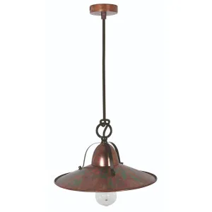 MDA Lighting Benson Vintage Pendant - Acid Copper Wash by MDA Lighting, a Lighting for sale on Style Sourcebook