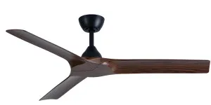 Martec Alpine 52" DC Smart Ceiling Fan with WiFi Remote Black and Walnut by Martec, a Ceiling Fans for sale on Style Sourcebook