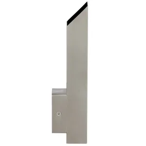 Telbix Vostel Slim Slanted Rectangle Outdoor Wall Light Stainless Steel by Telbix, a Wall Lighting for sale on Style Sourcebook