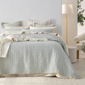 Habitat Santella Coverlet Set Mint by Habitat, a Quilts & Bedspreads for sale on Style Sourcebook