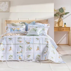 Habitat Caliza 5 Piece Coverlet Blue by Habitat, a Quilts & Bedspreads for sale on Style Sourcebook