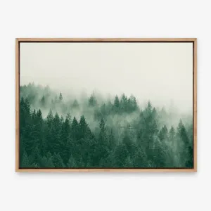 Emerald Forest No. 1 Canvas Print by The Print Emporium, a Prints for sale on Style Sourcebook