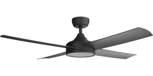 Calibo Breeze Silent Pro 52" DC Ceiling Fan with 3CCT LED and Remote Control - Black by Calibo, a Ceiling Fans for sale on Style Sourcebook