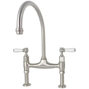 Shaws by Perrin & Rowe Pendleton Kitchen Mixer Pewter AUSH4193PFWPC-H1-3 by Shaws by Perrin & Rowe, a Kitchen Taps & Mixers for sale on Style Sourcebook