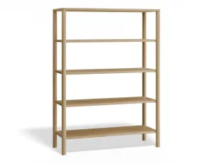 Nordica Large Bookshelf - 4 Tier - Solid Oak by Bent Design, a Storage Units for sale on Style Sourcebook