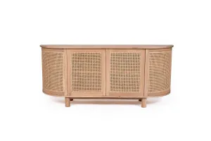 Luka Sideboard - 4 Door - Round End by Azure Interiors, a Sideboards, Buffets & Trolleys for sale on Style Sourcebook