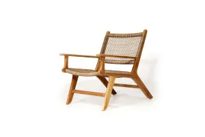 Fuji Lazy Chair with Arms - Grey by Azure Interiors, a Chairs for sale on Style Sourcebook