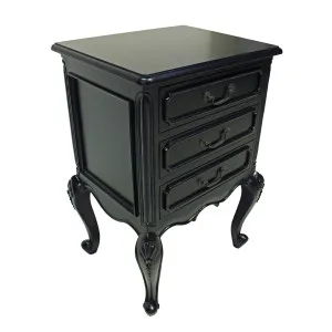 Classic French Provence Bedside Table by Hudson Furniture, a Bedside Tables for sale on Style Sourcebook