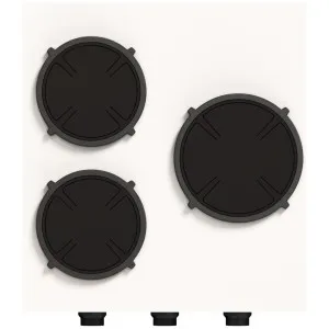 Pitt Capital Series- 3 Burner Induction Cooktop Black CAPITAL3BTF-I by Pitt, a Cooktops for sale on Style Sourcebook