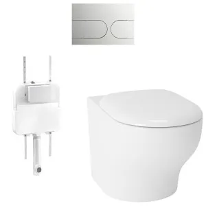 Toto Hayon Wall Faced Toilet Suite with Soft Close Seat Package HAYON-WF-SCS by TOTO, a Toilets & Bidets for sale on Style Sourcebook