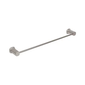SYMMETRY Single Towel Rail 600mm Brushed Nickel by Highgrove Bathrooms, a Towel Rails for sale on Style Sourcebook