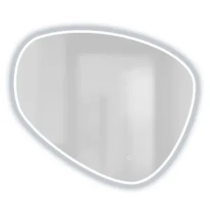 REEF Pebble LED Edge Mirror with Demister 1000x845mm by Highgrove Bathrooms, a Vanity Mirrors for sale on Style Sourcebook