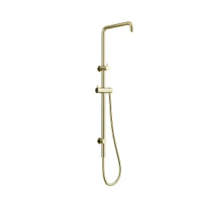 ELEMENTS Square Shower Rail with Universal Water Inlet Champagne Gold by Highgrove Bathrooms, a Showers for sale on Style Sourcebook