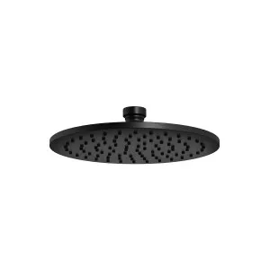 MONSOON Round Shower Head 200mm Matte Black by Highgrove Bathrooms, a Showers for sale on Style Sourcebook