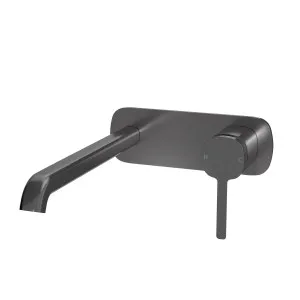 SYMMETRY In Wall Mixer & 220mm Spout Kit Gunmetal by Highgrove Bathrooms, a Bathroom Taps & Mixers for sale on Style Sourcebook