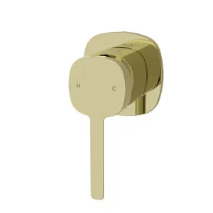 SYMMETRY In Wall Mixer Set Champagne Gold by Highgrove Bathrooms, a Bathroom Taps & Mixers for sale on Style Sourcebook