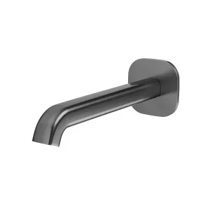 SYMMETRY Wall Spout 180mm Gunmetal by Highgrove Bathrooms, a Bathroom Taps & Mixers for sale on Style Sourcebook
