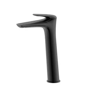 Tela Vessel Basin Mixer Matte Black by Haus25, a Bathroom Taps & Mixers for sale on Style Sourcebook