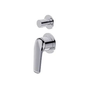 Tela Wall/Shower Diverter Mixer Round Trim Kit Chrome by Haus25, a Laundry Taps for sale on Style Sourcebook