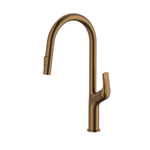 Tela Pull out Sink Mixer Brushed Copper by Haus25, a Kitchen Taps & Mixers for sale on Style Sourcebook