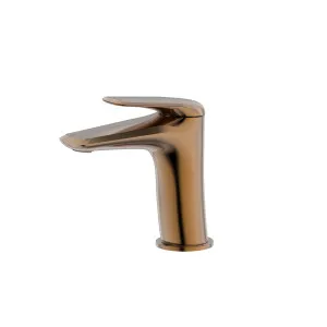 Tela Basin Mixer Brushed Copper by Haus25, a Bathroom Taps & Mixers for sale on Style Sourcebook