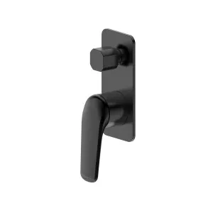 Tela Wall/Shower Diverter Mixer Square Trim Kit Matte Black by Haus25, a Laundry Taps for sale on Style Sourcebook