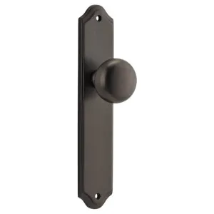 Cambridge Knob Shouldered Backplate Signature Brass by Iver, a Door Hardware for sale on Style Sourcebook