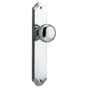 Cambridge Knob Shouldered Backplate Polished Chrome by Iver, a Door Hardware for sale on Style Sourcebook