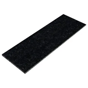 140x450cm Granite  Hearth Front, Absolute Black by Schots, a Fireplaces & Accessories for sale on Style Sourcebook