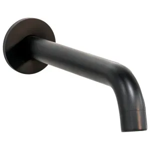 Tipton Bath Spout 230mm Matt Black by Schots, a Bathroom Taps & Mixers for sale on Style Sourcebook