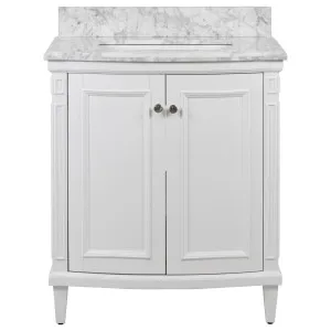 Montana Small Single Vanity (w/ White Marble Top) by Schots, a Vanities for sale on Style Sourcebook
