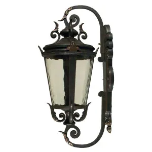 Albany Medium Outdoor Wall Light, Antique Bronze by Lighting Inspirations, a Fixed Lights for sale on Style Sourcebook
