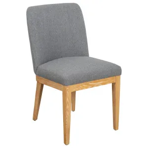 Palma Fabric Dining Chair, Mid Grey by Schots, a Dining Chairs for sale on Style Sourcebook